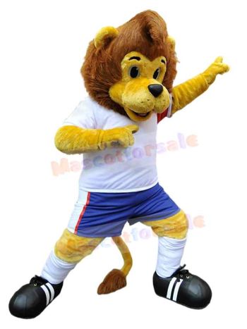 Lion mascot costume