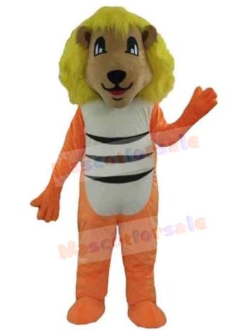 Lion mascot costume