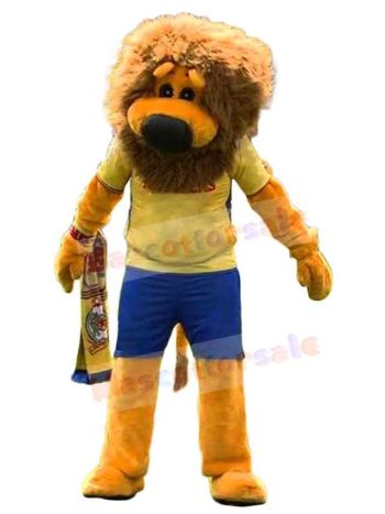 Lion mascot costume