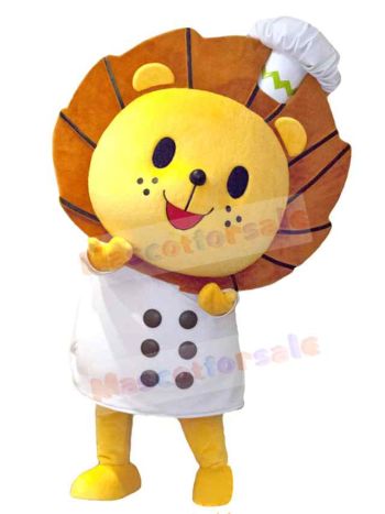 Lion mascot costume