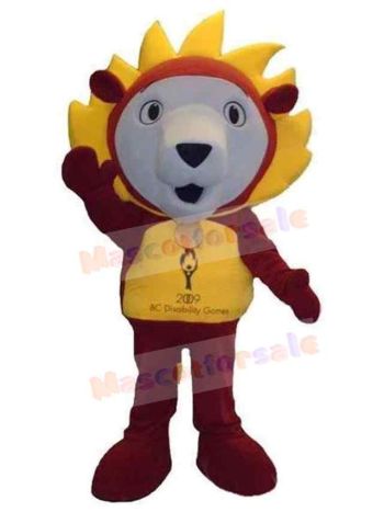 Lion mascot costume