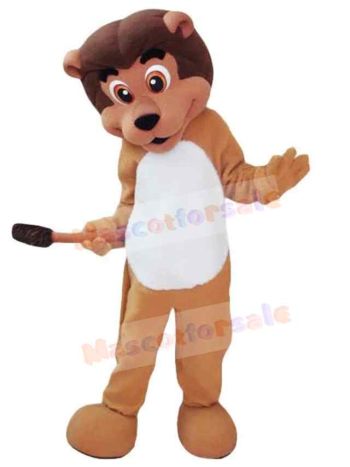 Lion mascot costume