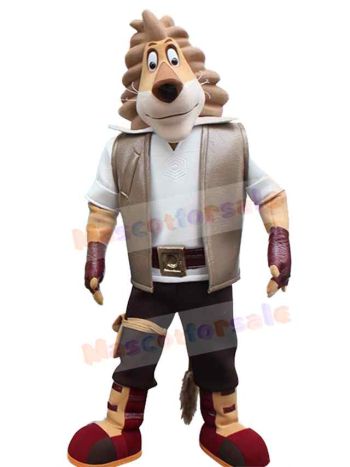 Lion mascot costume