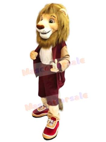 Lion mascot costume