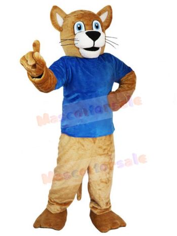 Leopard mascot costume