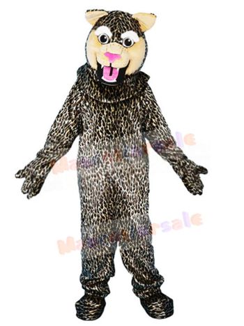 Leopard mascot costume
