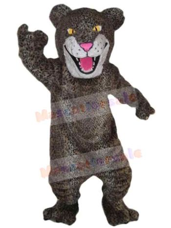 Leopard mascot costume