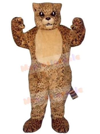 Leopard mascot costume