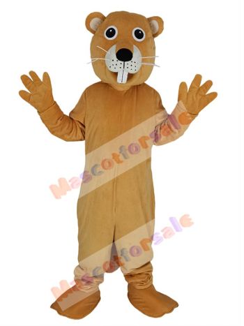 Beaver mascot costume