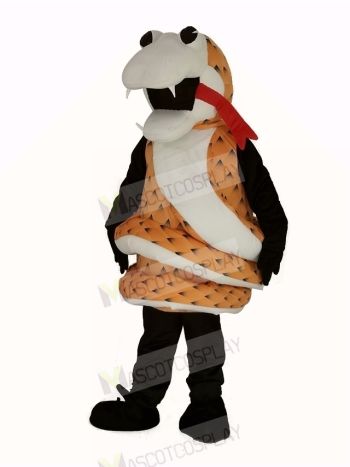Brown Rattlesnake Mascot Costume
