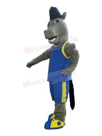 Mustang Horse mascot costume