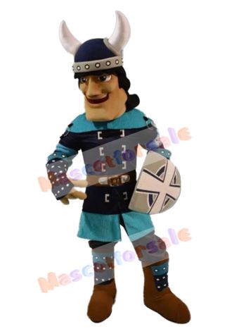 viking knight mascot costume