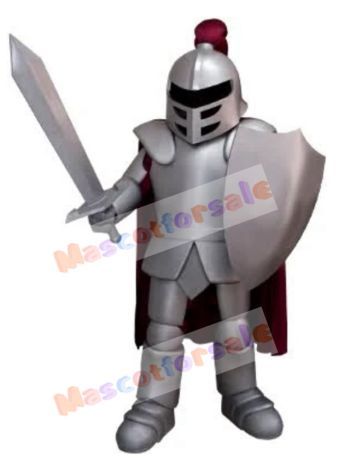 spartan knight mascot costume