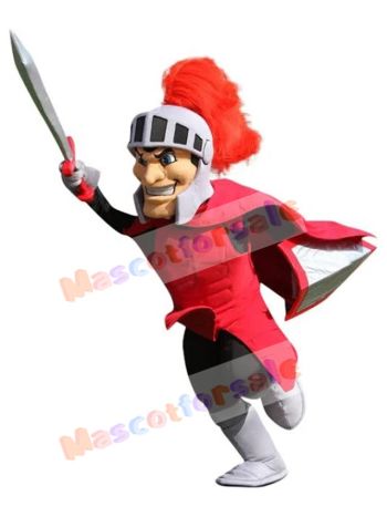 spartan knight mascot costume