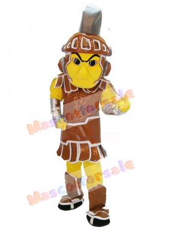 spartan knight mascot costume