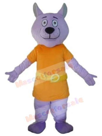 wolf mascot costume