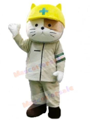 Cat mascot costume
