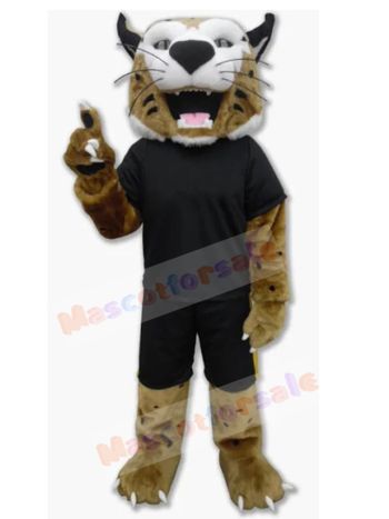 wild cat mascot costume