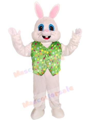 Easter bunny mascot costume