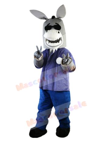 Donkey mascot costume