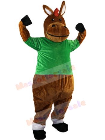 Donkey mascot costume