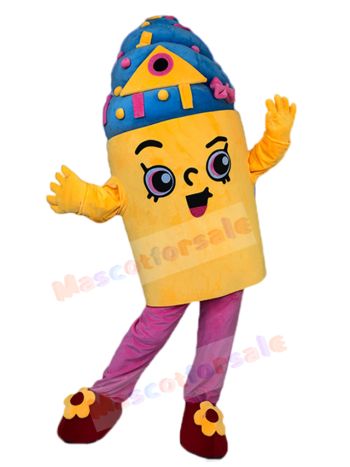 Ice cream mascot costume