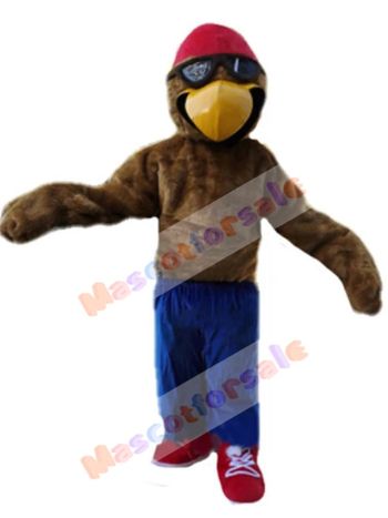 Pilot Eagle mascot costume