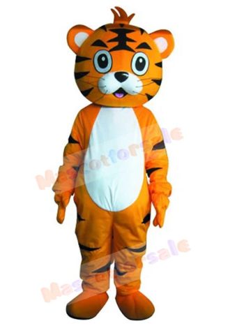 Tiger mascot costume