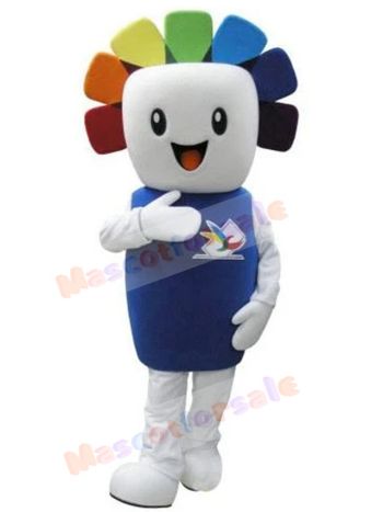 Snowman mascot costume