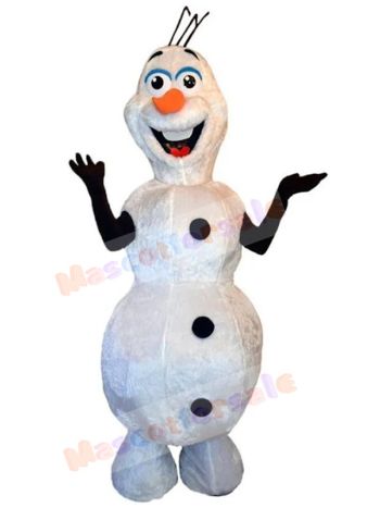 Olaf mascot costume