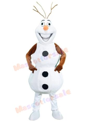 Olaf mascot costume