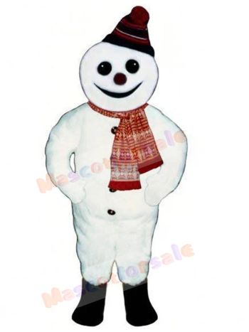 Snowman mascot costume