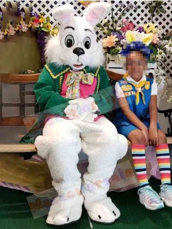 Wendell Rabbit mascot costume
