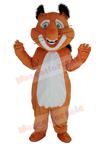 Squirrel mascot costume