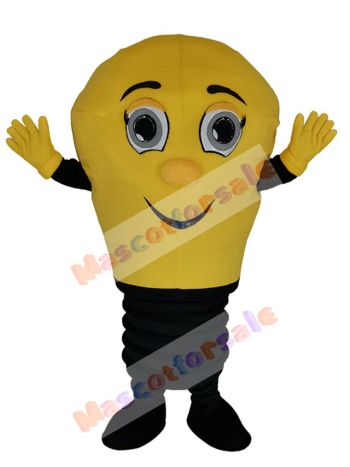 Bulb mascot costume