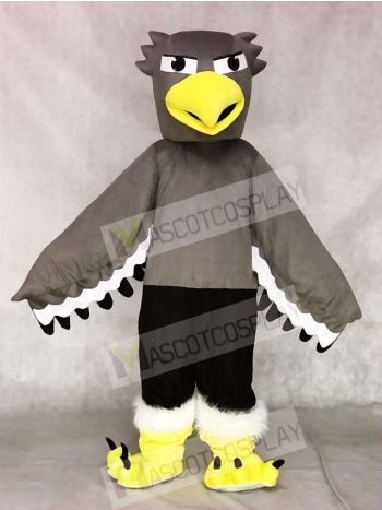 Grey Seahawk Mascot Costumes Animal