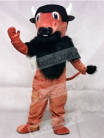 Cute Bison Mascot Costumes Animal 