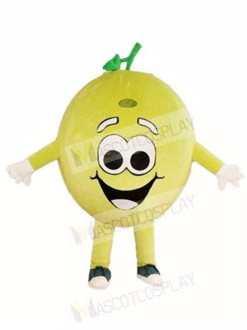 Happy Lemon Lime Mascot Costumes Fruit Plant 