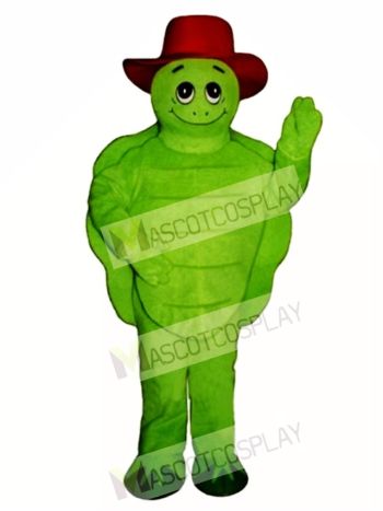 Tommy Turtle Tortoise with Hat Mascot Costume