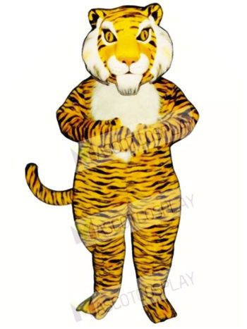 Cute Jungle Tiger Mascot Costume