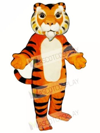 Cute India Tiger Mascot Costume