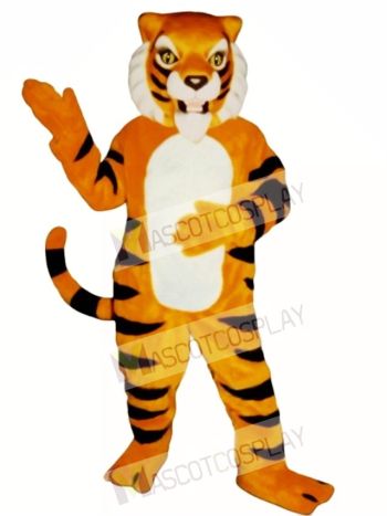 Cute Ferocious Tiger Mascot Costume