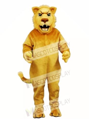 Cute Leslie Lion Mascot Costume