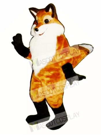 Cute Fancy Fox Mascot Costume
