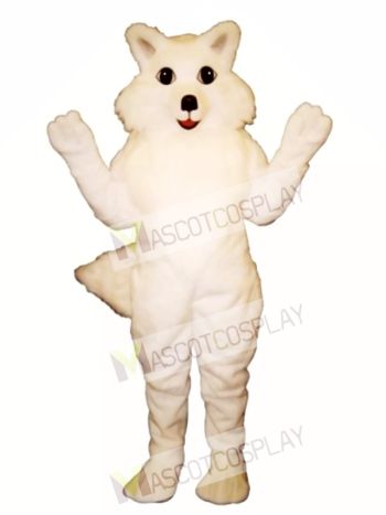 Cute Arctic Fox Mascot Costume