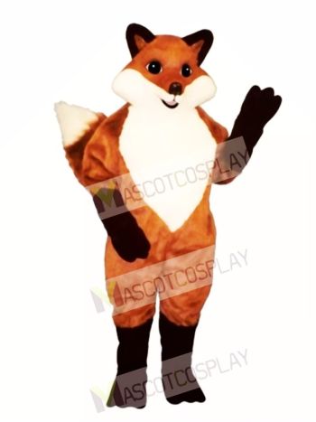 Cute English Fox Mascot Costume