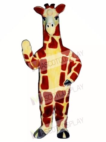 Realistic Giraffe Mascot Costume