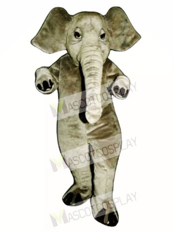 Realistic Elephant Mascot Costume