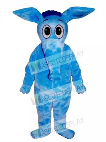 Blue Aardvark Mascot Costume