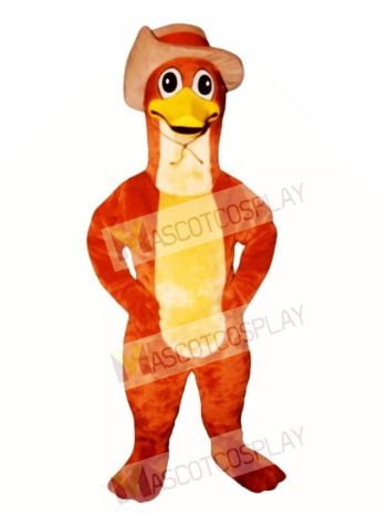 Perry Platypus Duckbill with Hat Mascot Costume